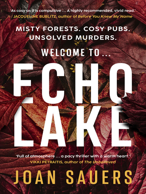 Title details for Echo Lake by Joan Sauers - Wait list